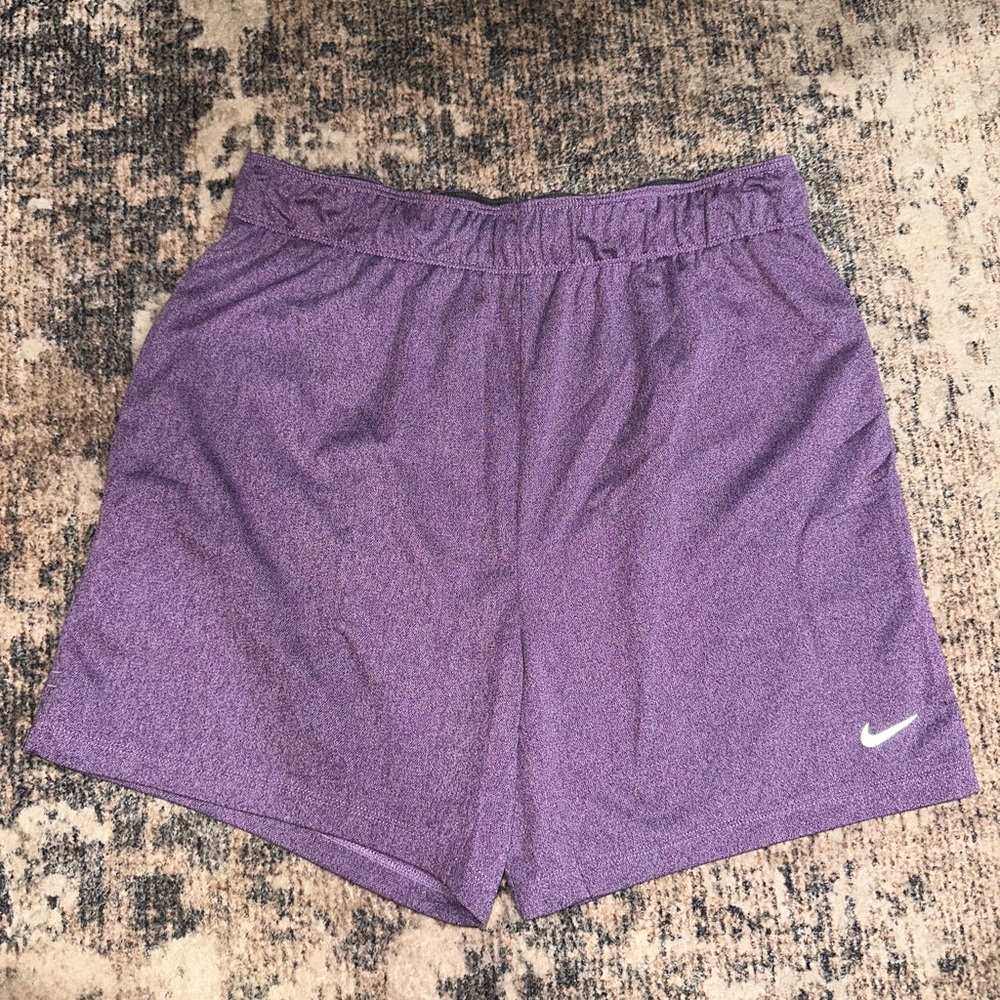 Nike Dri-Fit Purple Shorts Size Medium